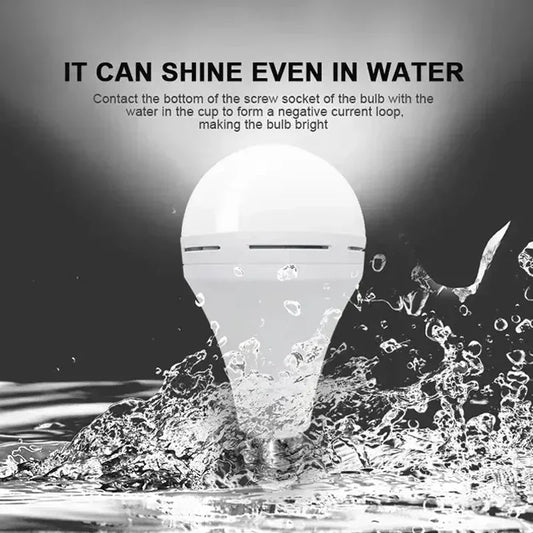 Never Be in the Dark  - LED Rechargeable Emergency Light for Home & Outdoors